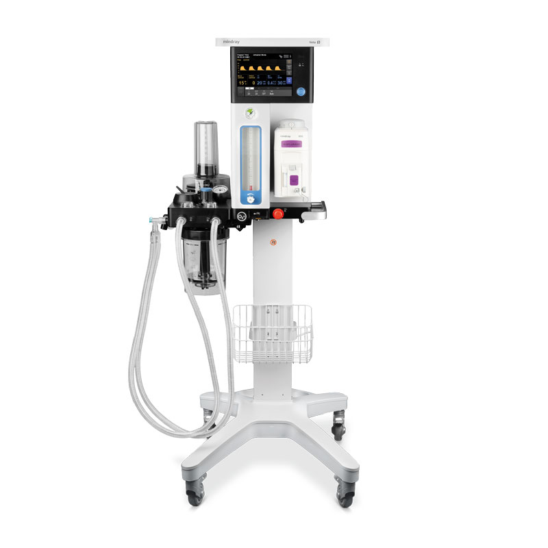 Anæstesiapparat VETA 5 ADVANCED inkl. ventilator, V60 Isofluran fordamper(Key-filler), trolley